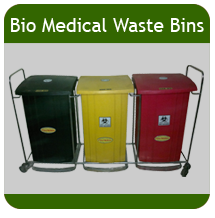 Bio Medical Waste bins Delhi, Waste Bins, Wheeled bins, Dustbins ...